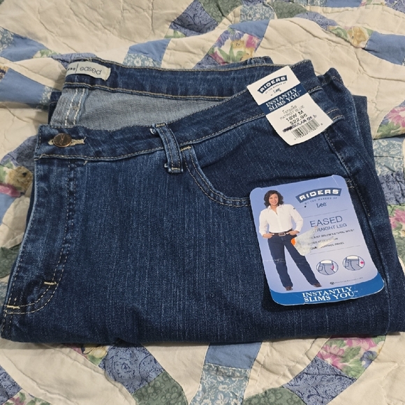 Riders by Lee Women's Indigo Straight Leg Jeans  18W M - Picture 1 of 11